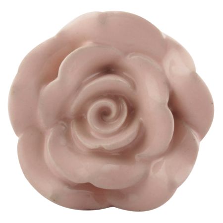 Baby Pink Rose Flower Ceramic Wine Stopper 